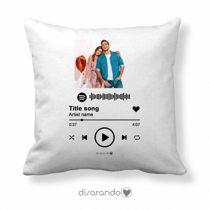 Cojín Personalizable Spotify