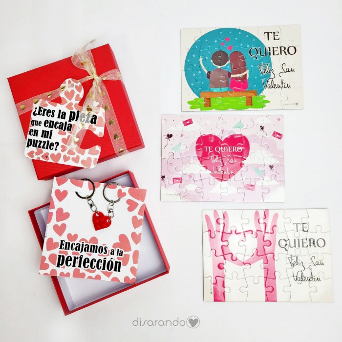 Kit "Eres la pieza que faltaba en mi puzzle"