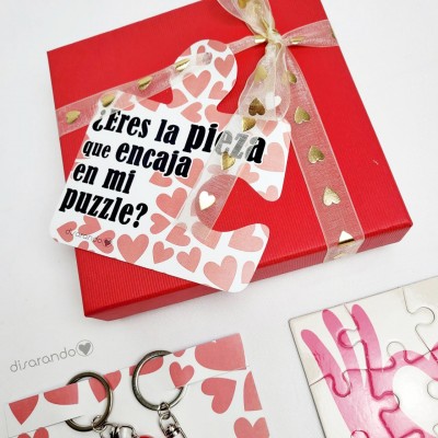 Kit "Eres la pieza que faltaba en mi puzzle"