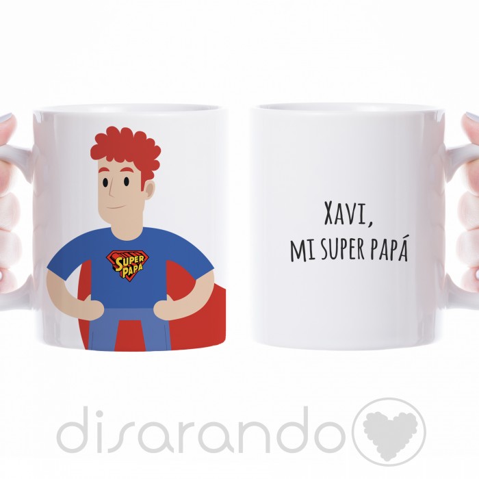 Taza Súper Papá (Personalizada)