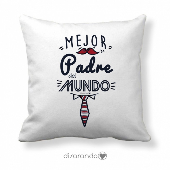 Cojín "Mejor padre del mundo"