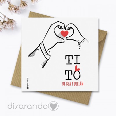 Tarjeta Personalizable Corazón