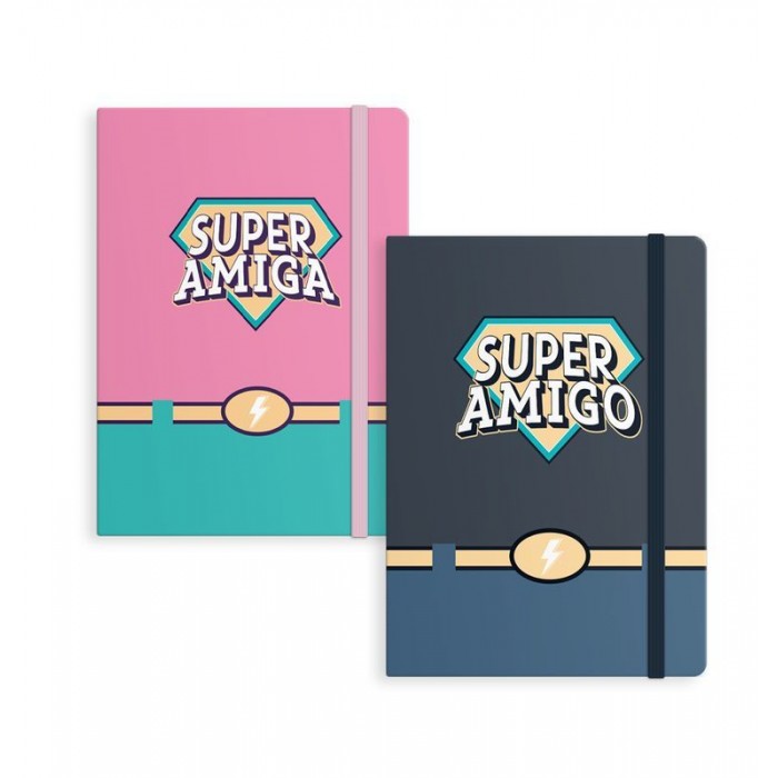 Libreta Superamigo o Superamiga