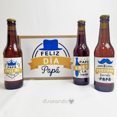 Botellín Cerveza Artesana Dia del Padre