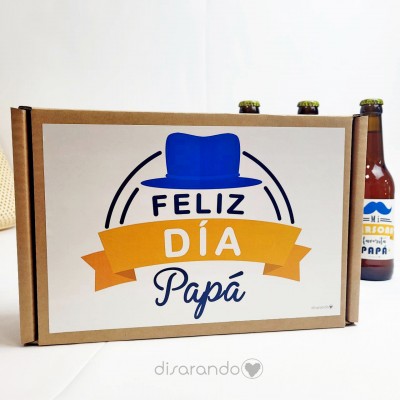 Botellín Cerveza Artesana Dia del Padre