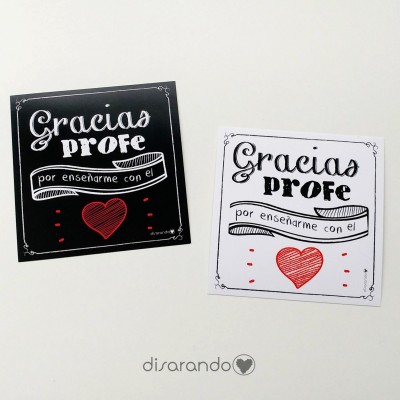 Kit Maletín Personalizable Profe Corazón