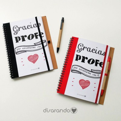 Kit Maletín Personalizable Profe Corazón
