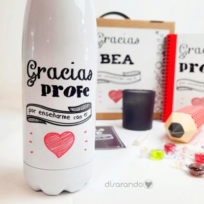 Kit Maletín Personalizable Profe Corazón