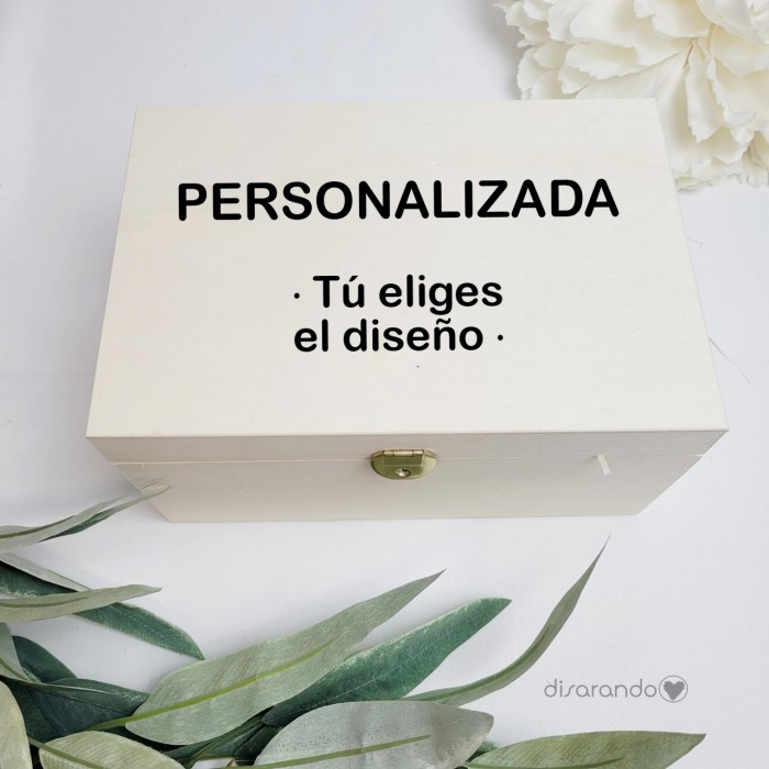 Caja Madera Baúl vacío (varios diseños)