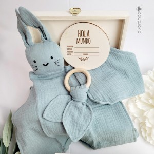 Natalicio + Placa + Set muselina