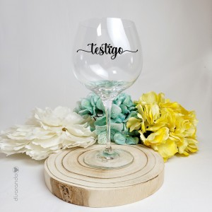 Copa gin personalizable