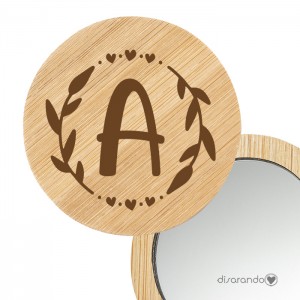 Espejo Madera Personalizable