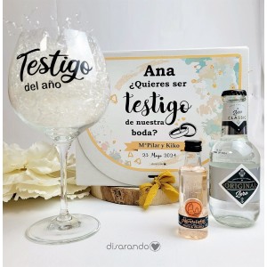 Kit Gin Tonic La Novia (varios diseños)