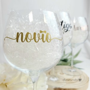 Kit Gin Tonic La Novia (varios diseños)