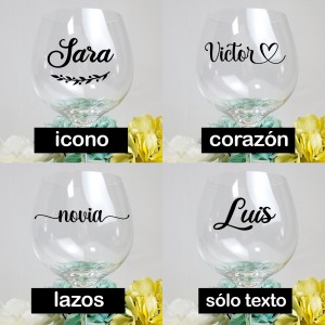 Kit Gin Tonic La Novia (varios diseños)