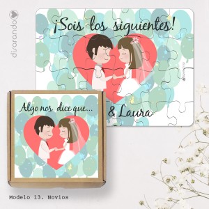 Puzzle "Testigo" (varios modelos)