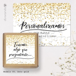 Puzzle "Dama de honor" (varios modelos)