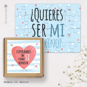 Puzzle Padrinos Personalizable