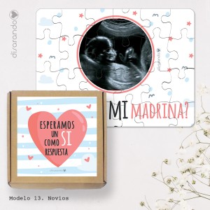 Puzzle Padrinos Personalizable