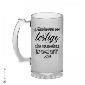 Jarra Cerveza Testigo