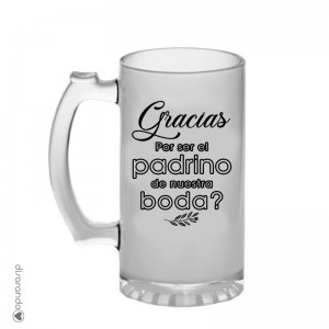 Jarra Cerveza Padrino