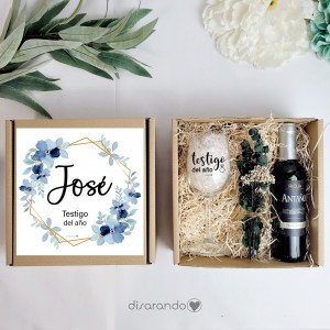 Kit vino Testigo (varios diseños, también madera)