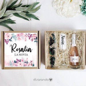 Kit cava "La Novia" (varios diseños, también madera)