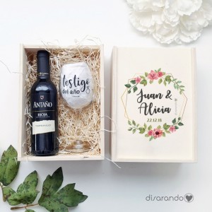 Kit vino Testigo (varios diseños, también madera)
