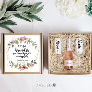 Kit Cava "Los Novios" (varios diseños , también madera)