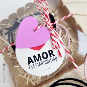 Pack pulseras imán corazón