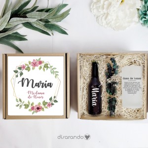 Kit cerveza "Dama de honor" (varios diseños, también madera)