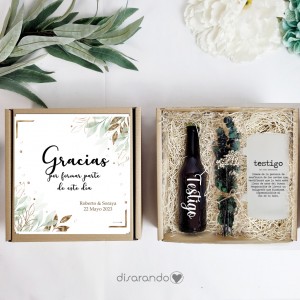 Kit cerveza "Testigo" (varios diseños, también madera)