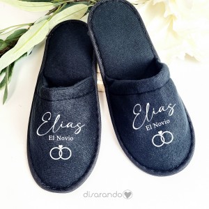 Zapatilla Personalizable (negra)