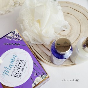 Set Baño "Mamá eres la más bonita del mundo"