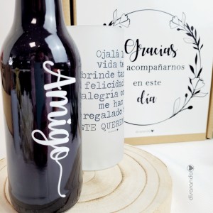 Kit cerveza "Testigo" (varios diseños, también madera)