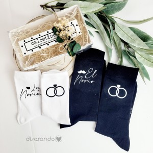 Calcetines "Los novios"