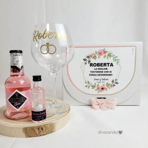 Kit Gin Tonic La Novia (varios diseños)