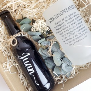 Kit cerveza "El Ceremoniante" (varios diseños, también madera)