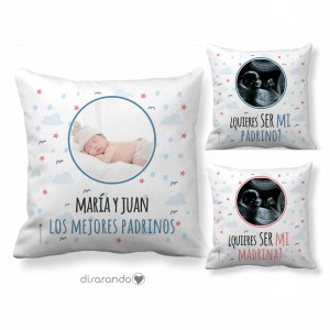 Cojín Personalizable Padrinos