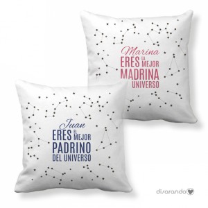 Cojín Personalizable Universo