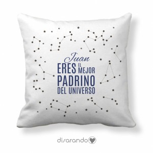 Cojín Personalizable Universo