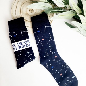 Calcetín universo