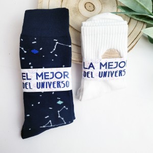 Calcetín universo