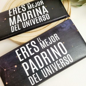 Tableta Chocolate padrinos universo