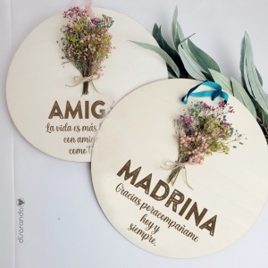 Placa Flores Ramillete