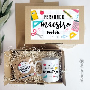 Kit "De profesión... profe" (personalizable)