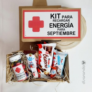 Kit "Emergencia para recargar energía para septiembre"