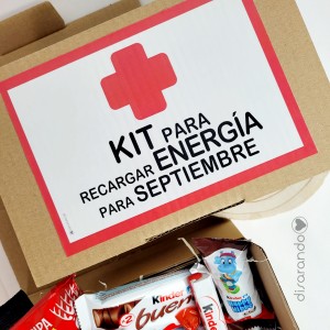 Kit "Emergencia para recargar energía para septiembre"