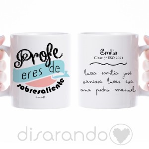 Kit profesora personalizado