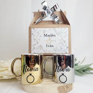 Kit tazas "Los Novios"